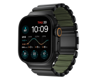 Pasek i akcesoria do zegarków Nomad Stratos Band Black Titanium Forest Green FKM AW 45/46/49mm